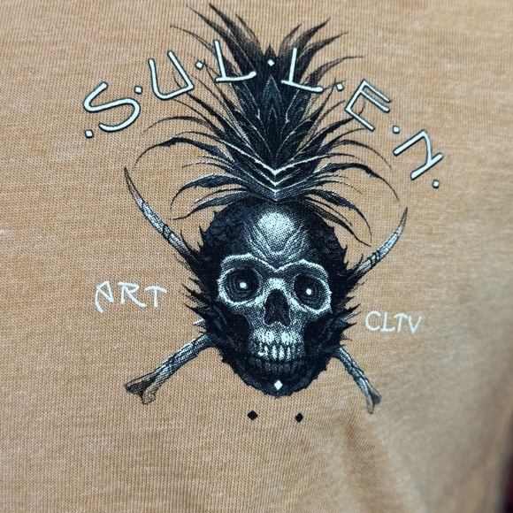 Sullen Art Collective Men’s Graphic T-shirt - Tan -Size: Large- NWT - Picture 5 of 11